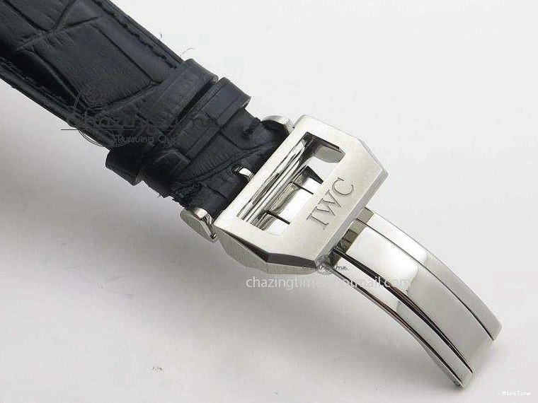 MIROTIME 0327 Portuguese Real PR IW500112 ZF 1:1 Laureus Edition On Black Leather Strap A Flexible 7369